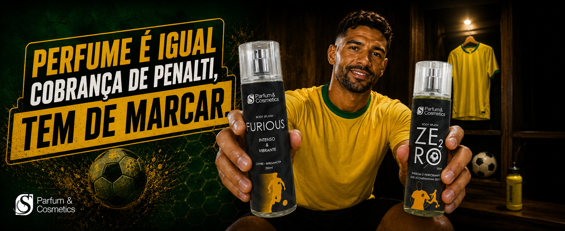 Copa, Perfume e Personalidade: A Campanha que Une Paixão pelo Futebol e Alta Perfumaria